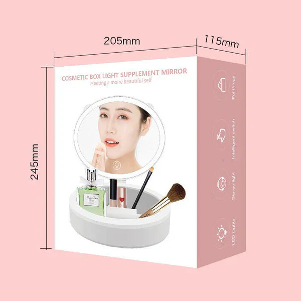 LED Makeup Mirror Desktop