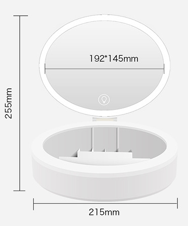 LED Makeup Mirror Desktop