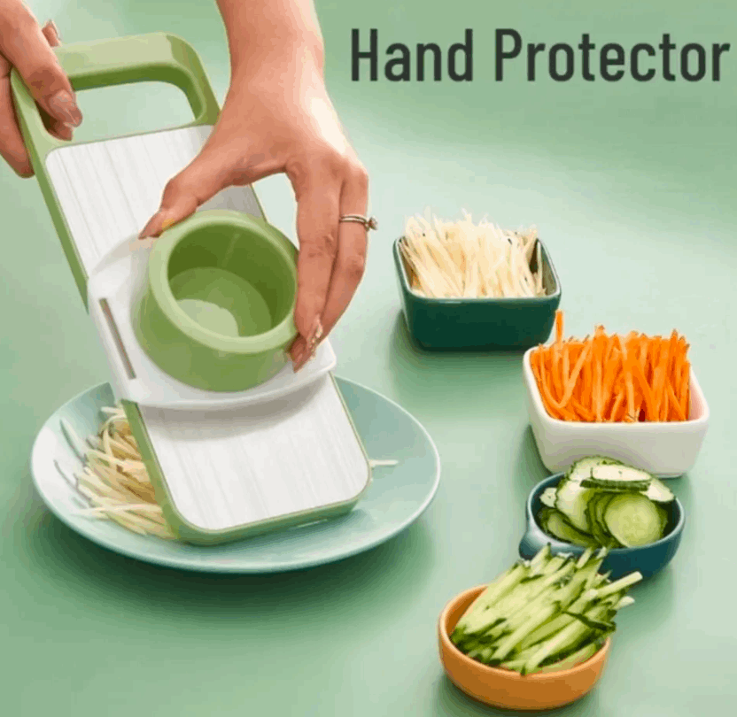 5 IN 1 Stainless Steel Vegetable Cutter