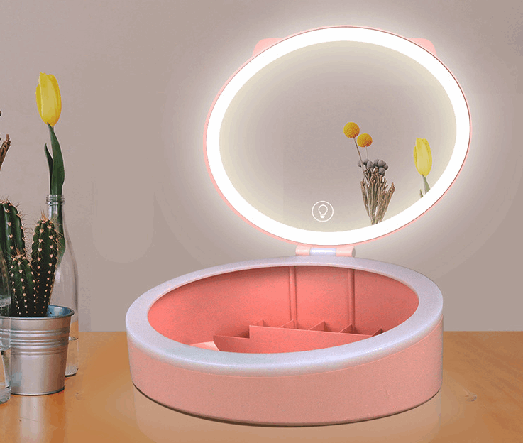 LED Makeup Mirror Desktop
