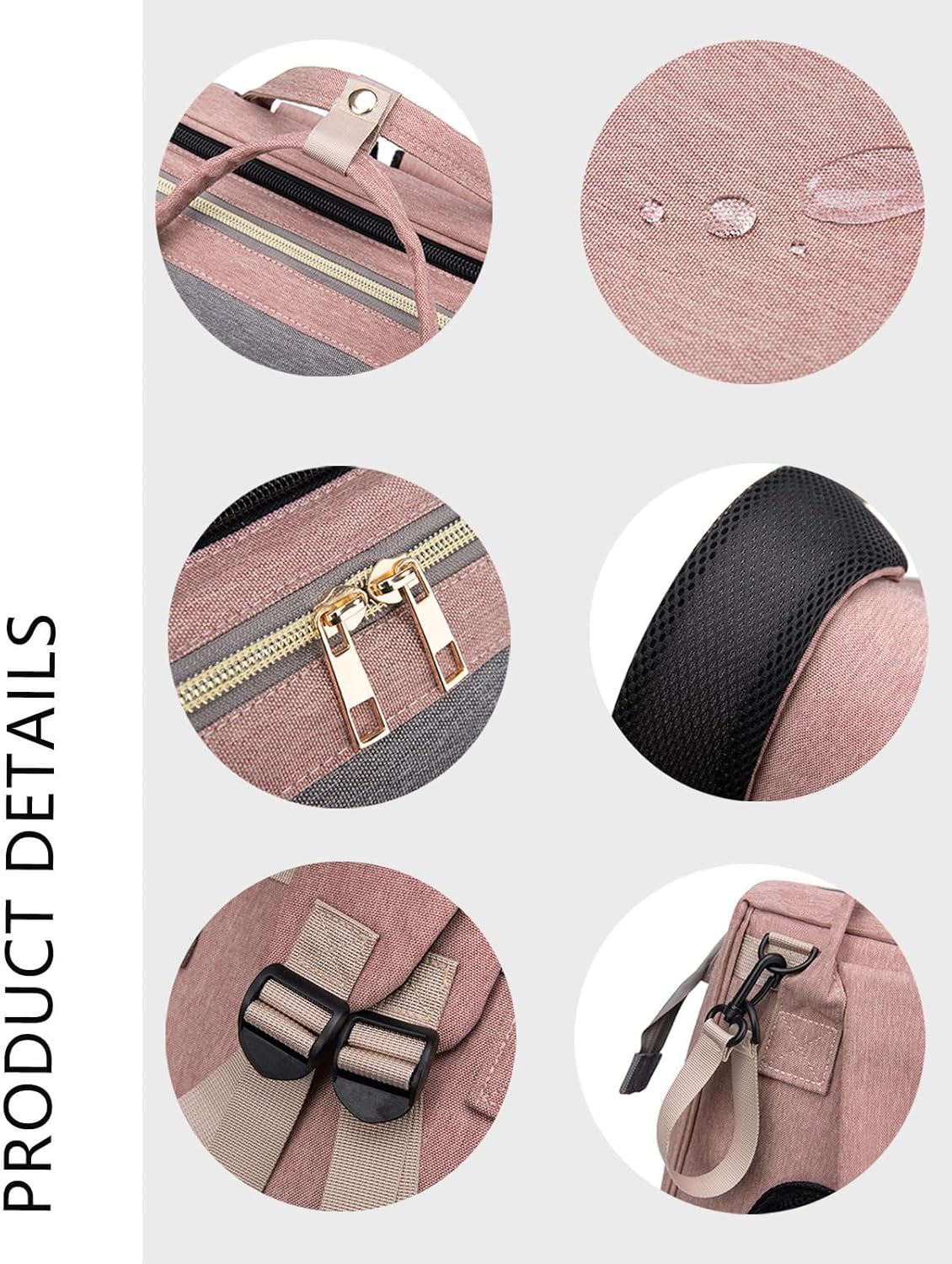 Diaper Bag Backpack with Changing Station