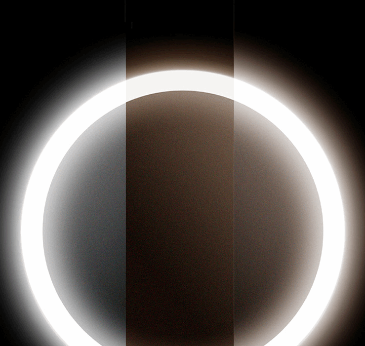 LED Makeup Mirror Desktop