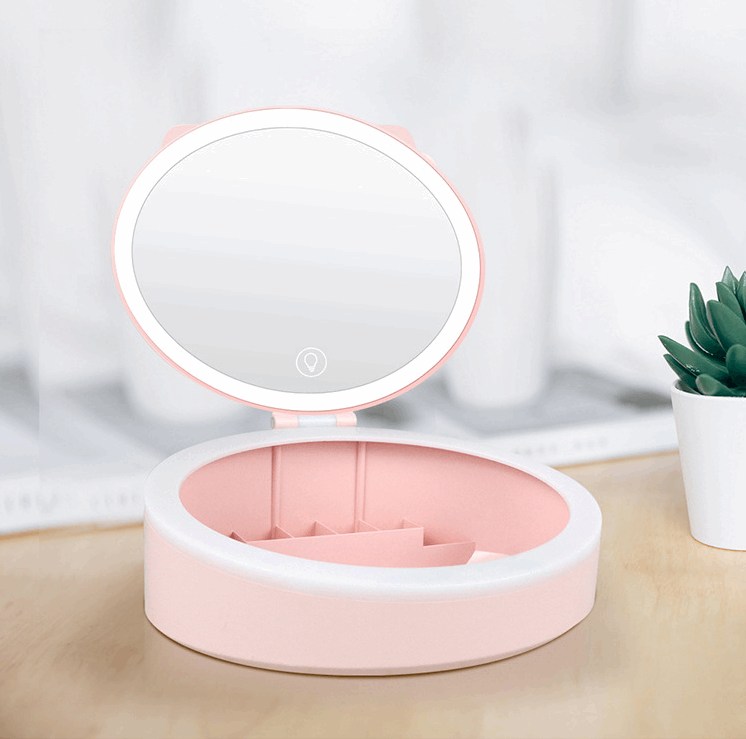 LED Makeup Mirror Desktop