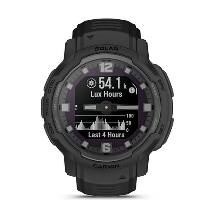 Garmin Instinct Crossover Solar Black Tactical Edition Full Display Dial Watch