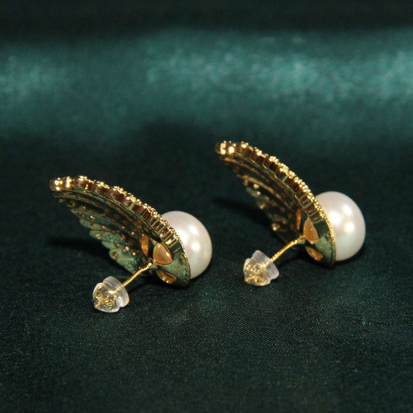 Fritillaria Pearl Pendant Set
